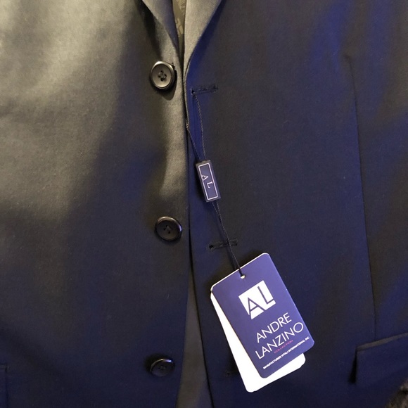 ANDRE LANZINO Pure Virgin Wool Jacket - Picture 12 of 15